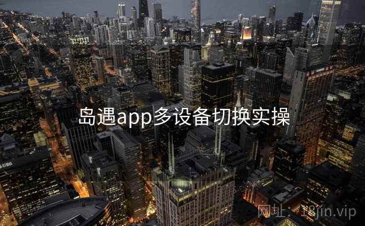 岛遇app多设备切换实操
